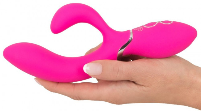 Ярко-розовый вибратор-кролик Bendable Rabbit Vibrator - 19,8 см. Ярко-розовый вибратор-кролик Bendable Rabbit Vibrator - 19,8 см.