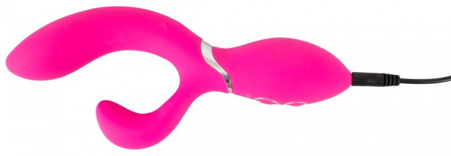 Ярко-розовый вибратор-кролик Bendable Rabbit Vibrator - 19,8 см. Ярко-розовый вибратор-кролик Bendable Rabbit Vibrator - 19,8 см.