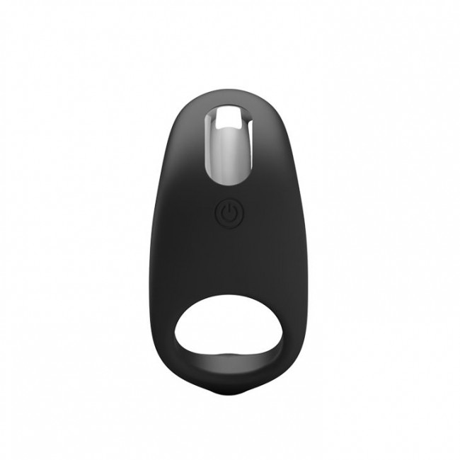 Черное перезаряжаемое эрекционное кольцо Gemma Черное перезаряжаемое эрекционное кольцо Gemma