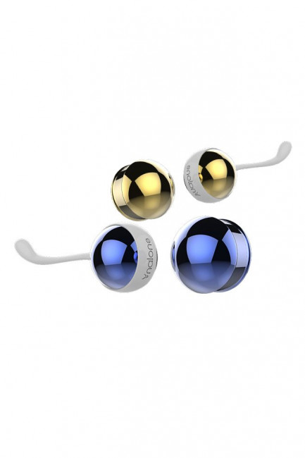 Синие и золотистые вагинальные шарики Nalone Yany Синие и золотистые вагинальные шарики Nalone Yany