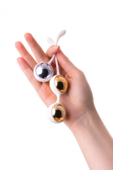 Синие и золотистые вагинальные шарики Nalone Yany Синие и золотистые вагинальные шарики Nalone Yany