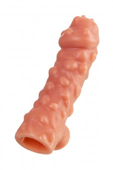 Насадка на фаллос с крупными бугорками EXTREME SLEEVE - 15,6 см.