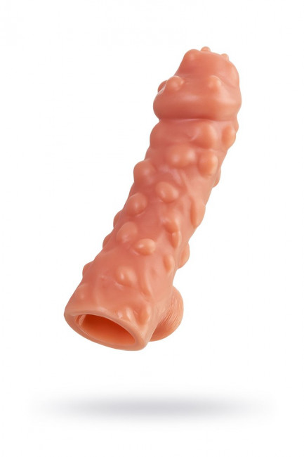 Насадка на фаллос с крупными бугорками EXTREME SLEEVE - 15,6 см. Насадка на фаллос с крупными бугорками EXTREME SLEEVE - 15,6 см.