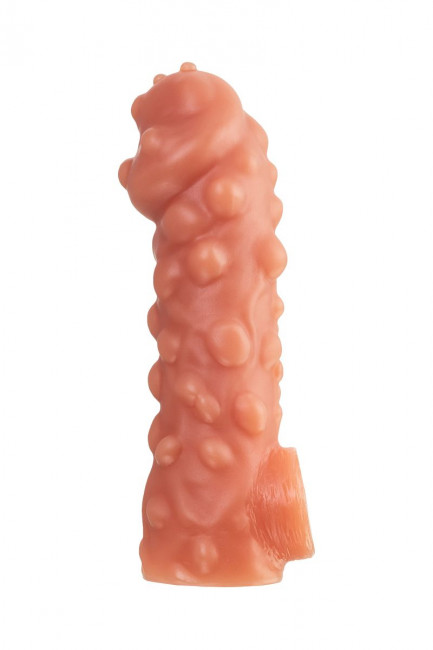 Насадка на фаллос с крупными бугорками EXTREME SLEEVE - 15,6 см. Насадка на фаллос с крупными бугорками EXTREME SLEEVE - 15,6 см.