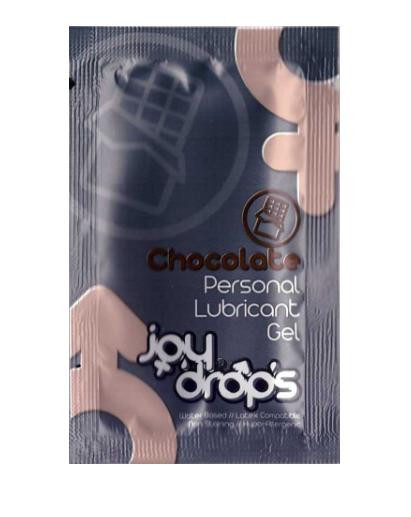 Пробник смазки на водной основе с ароматом шоколада JoyDrops Chocolate - 5 мл. Пробник смазки на водной основе с ароматом шоколада JoyDrops Chocolate - 5 мл.