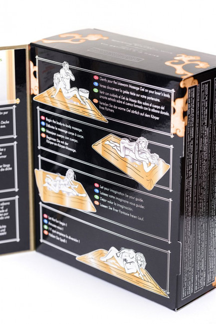 Массажный гель с ароматом дыни и манго Массажный гель с ароматом дыни и манго