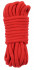 Красная верёвка для любовных игр - 10 м.