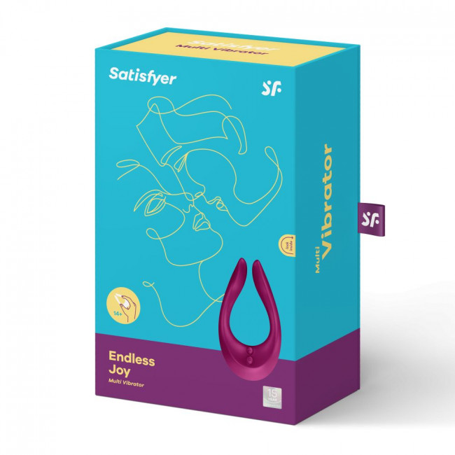 Лиловый многофункциональный стимулятор для пар Satisfyer Endless Joy
