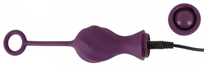 Фиолетовые вагинальные виброшарики Remote Controlled Love Balls Фиолетовые вагинальные виброшарики Remote Controlled Love Balls