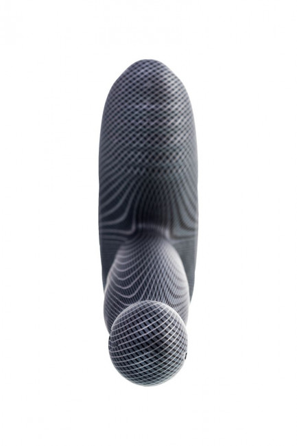 Черный вибростимулятор простаты Ancus с пультом ДУ Черный вибростимулятор простаты Ancus с пультом ДУ