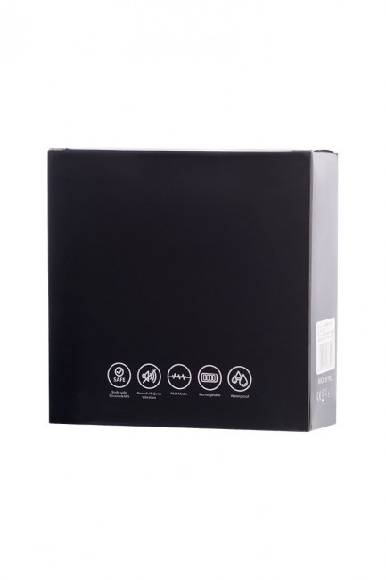 Черный вибростимулятор простаты Ancus с пультом ДУ Черный вибростимулятор простаты Ancus с пультом ДУ