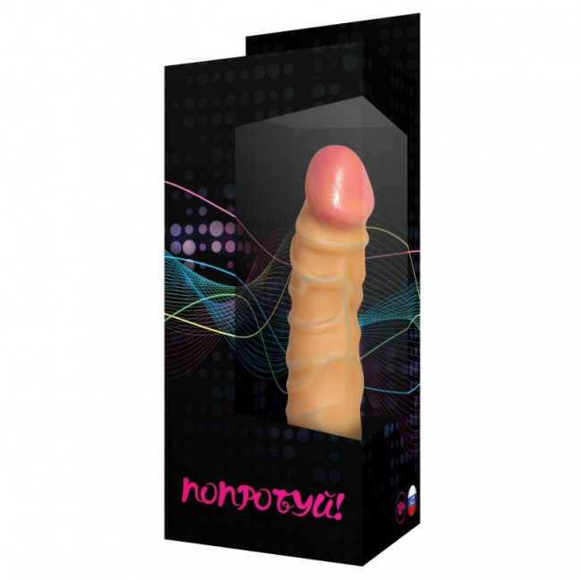 Фаллоимитатор-реалистик №17 с присоской - 18 см. Фаллоимитатор-реалистик №17 с присоской - 18 см.