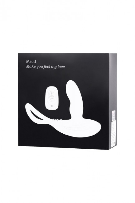 Черный стимулятор простаты Maud с вибрацией Черный стимулятор простаты Maud с вибрацией