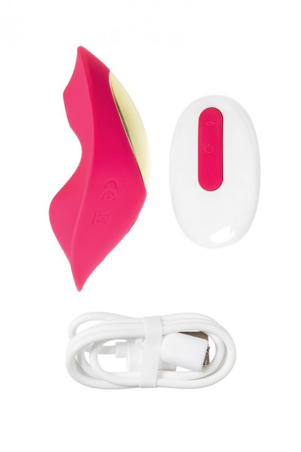 Розовый вкладыш в трусики с вакуум-волновой стимуляцией JOS Pimpit Розовый вкладыш в трусики с вакуум-волновой стимуляцией JOS Pimpit