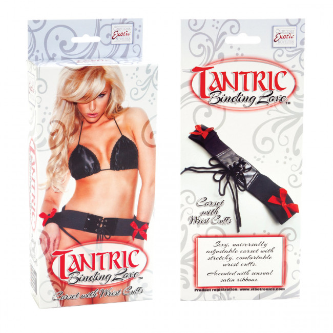 Фиксация рук к телу Tantric Binding Love Corset with Wrist Cuffs Фиксация рук к телу Tantric Binding Love Corset with Wrist Cuffs