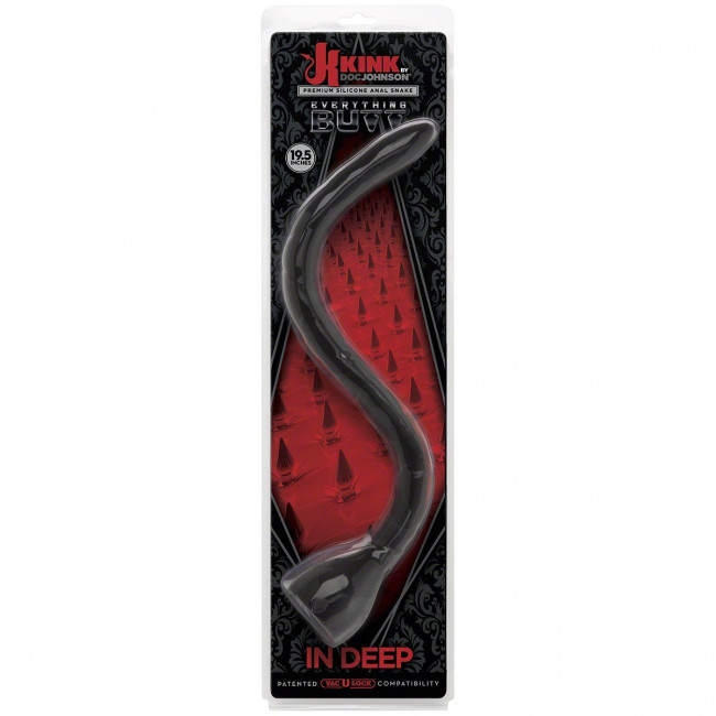 Анальная змейка Kink In Deep Silicone Anal Snake - 49,5 см. Анальная змейка Kink In Deep Silicone Anal Snake - 49,5 см.