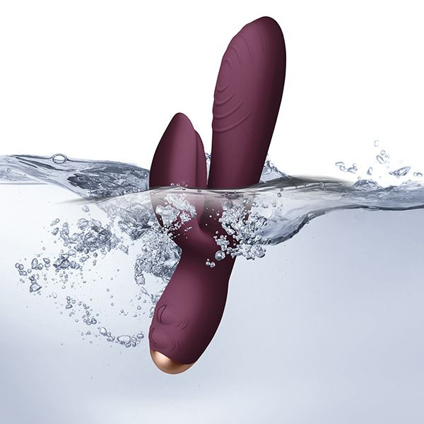 Фиолетовый вибратор-кролик Climaximum Spirit - 18 см. Фиолетовый вибратор-кролик Climaximum Spirit - 18 см.