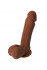 Фаллоимитатор-мулат TOYFA RealStick Elite Mulatto - 21 см.