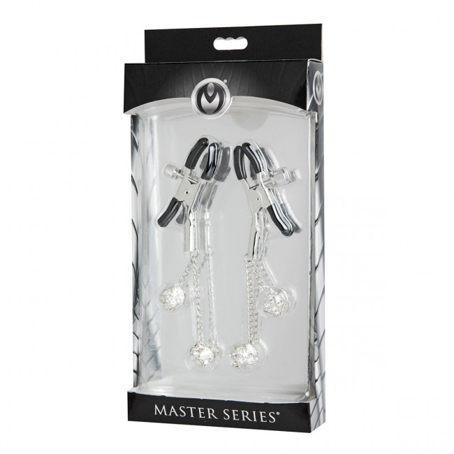 Зажимы на соски с подвесками Ornament Adjustable Nipple Clamps