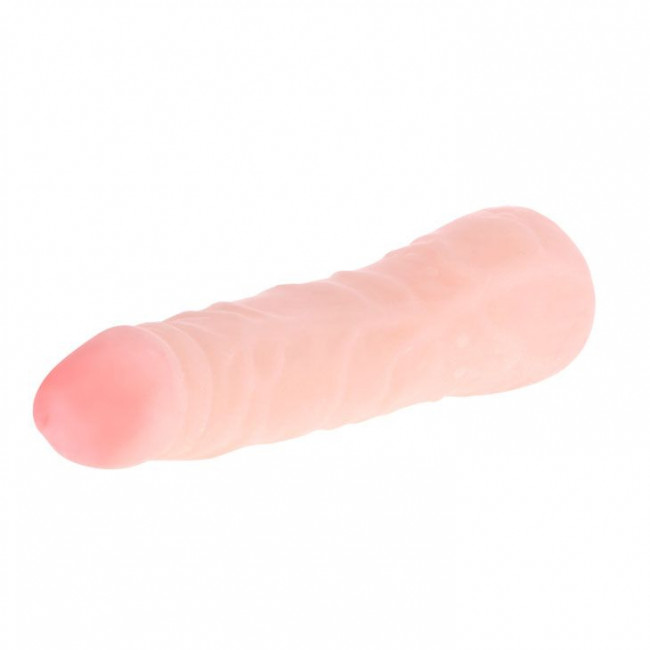 Реалистичный фаллоимитатор с рельефом - 16,3 см. Реалистичный фаллоимитатор с рельефом - 16,3 см.