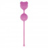 Розовые вагинальные шарики PUSSYNUT DOUBLE SILICONE