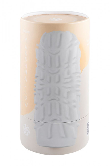 Белый мастурбатор Marshmallow Maxi Fruity Белый мастурбатор Marshmallow Maxi Fruity