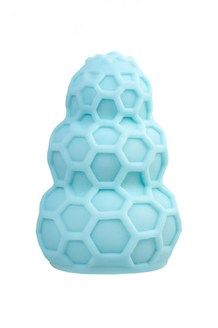 Бирюзовый рельефный мастурбатор Flaff Бирюзовый рельефный мастурбатор Flaff
