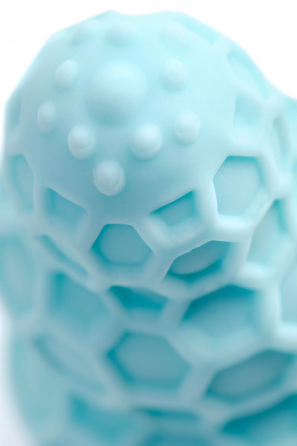 Бирюзовый рельефный мастурбатор Flaff Бирюзовый рельефный мастурбатор Flaff