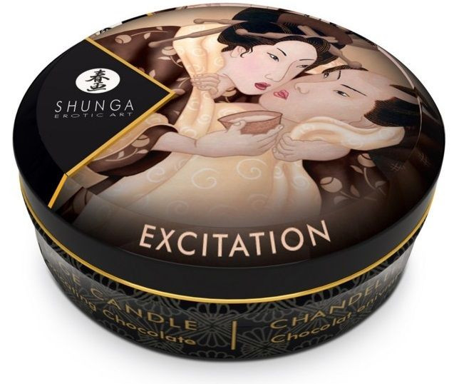 Массажная свеча Intoxicatin Chocolate с ароматом шоколада - 30 мл. Массажная свеча Intoxicatin Chocolate с ароматом шоколада - 30 мл.