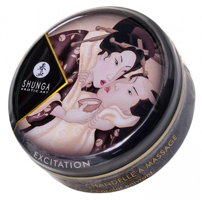 Массажная свеча Intoxicatin Chocolate с ароматом шоколада - 30 мл. Массажная свеча Intoxicatin Chocolate с ароматом шоколада - 30 мл.