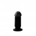 Черный анальный фаллоимитатор Evil Dildo Plug S - 9 см.