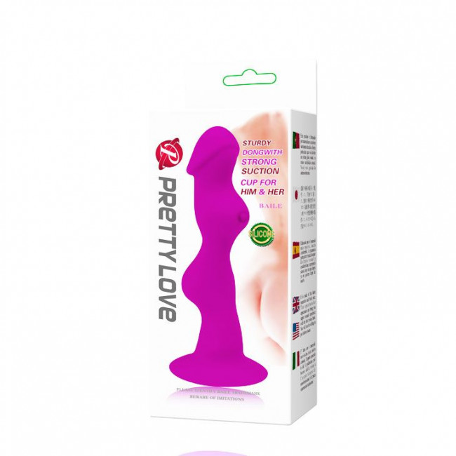 Рельефная анальная елочка Booty Passion - 12 см.