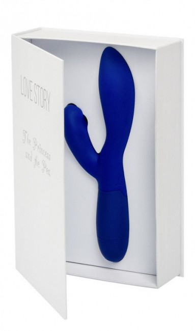 Синий вибратор The Princess and the Pea Blueberry dreams - 20,5 см. Синий вибратор The Princess and the Pea Blueberry dreams - 20,5 см.