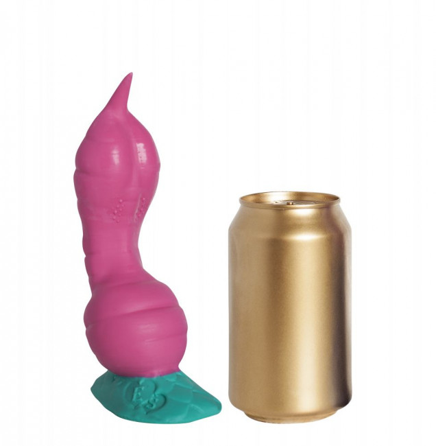 Розовый фаллоимитатор "Крок Small" - 21 см. Розовый фаллоимитатор "Крок Small" - 21 см.