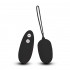 Чёрное виброяйцо с пультом дистанционного управления ULTRA SEVEN REMOTE CONTROL EGG