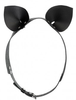 Оригинальные ушки "Кошка" на кожаном ремешке