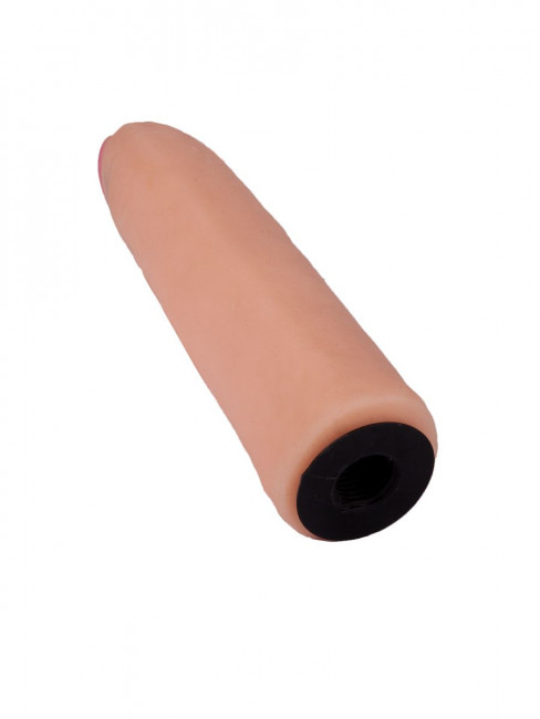 Насадка-фаллоимитатор на кожаных трусиках Harness Ultra Realistic 7" - 18 см. Насадка-фаллоимитатор на кожаных трусиках Harness Ultra Realistic 7" - 18 см.