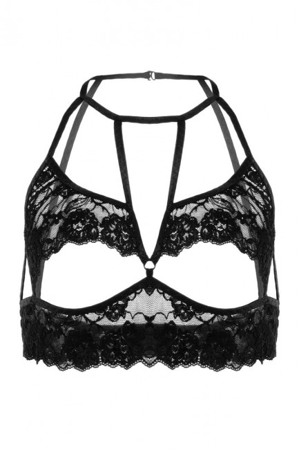 Эротический бралетт Ellen с открытым нижним кливиджем Эротический бралетт Ellen с открытым нижним кливиджем